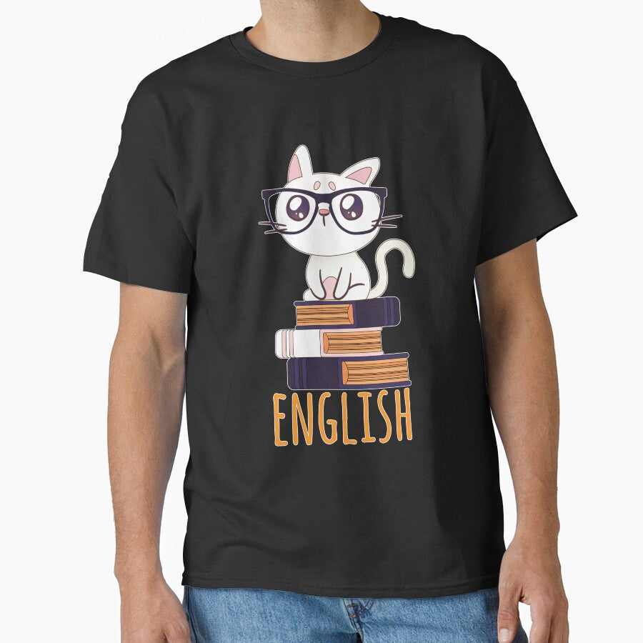Nerd Cat English Teacher by soondoock