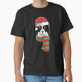 Funny Christmas Dog Xmas Santa Border Collie Holiday Gift by haselshirt