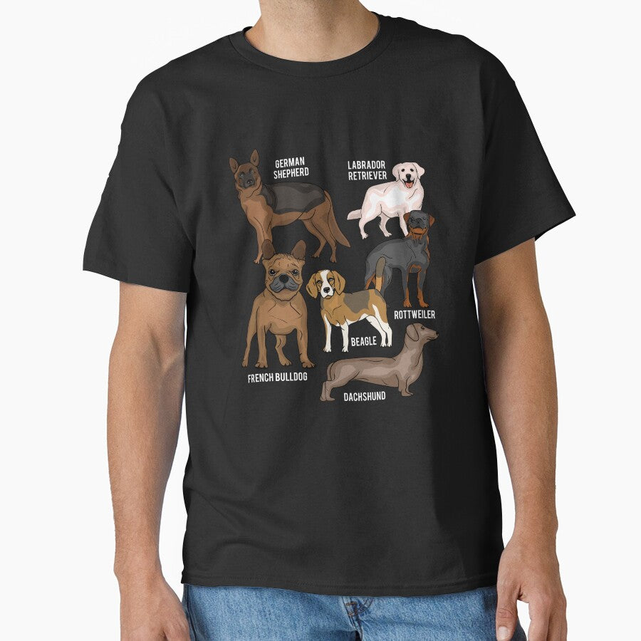 Dogs Species Dog Owner Gift Men Dog Lover by DSWShirts