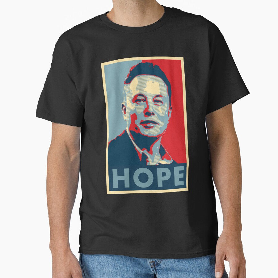 Elon Musk Hope by lurchmerch