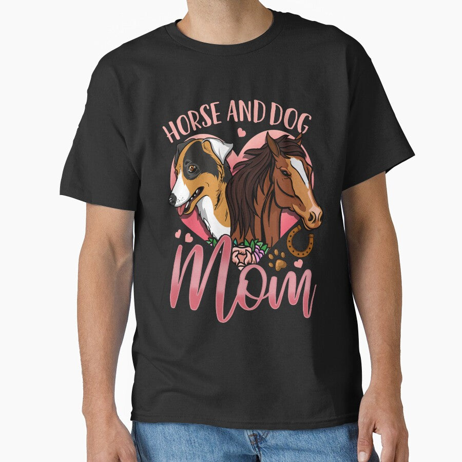 Horse Dog Horse And Dog Mom by CreativeGiftShp