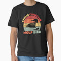 Funny Stupid Canadian Wolf Bird Retro Romance by GesanoSchuza