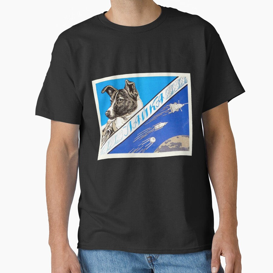 Laika, first space dog — Soviet vintage space by Designandlove