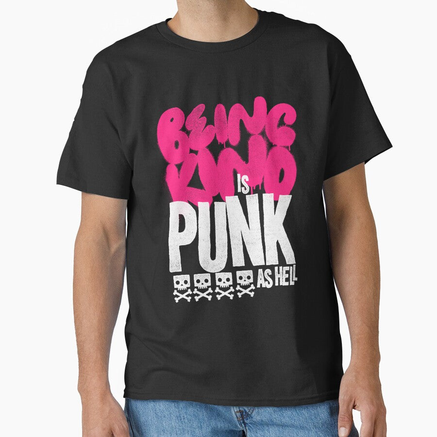 Kind is Punk (Black) by miguelpradaprada