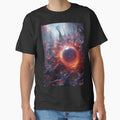 Cosmic Collision: Explosive Encounter in Deep Space by Mullet Monkey