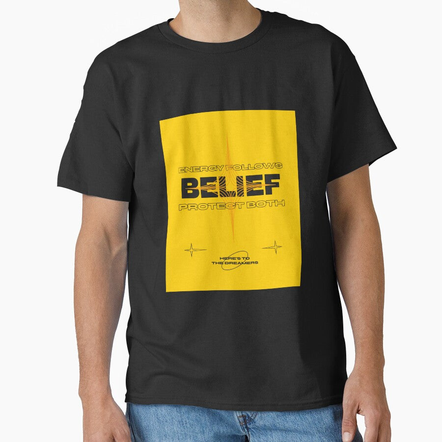 Energy Follows Belief. Protect Both. by Dichotomy Apparel