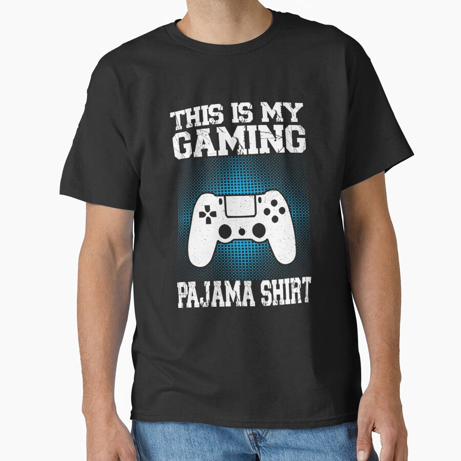 This Is My gaming Pajama Shirt Funny Video Game Gamer by taaddison50