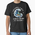 Surfing Grandpa T-Rex the Gnarliest Wave-Rider in History by Betsytiptoe