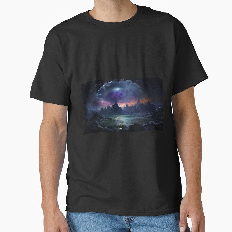 Dark Fantasy Landscape - Orbiting a Black Hole by Fantasy Masterpiece