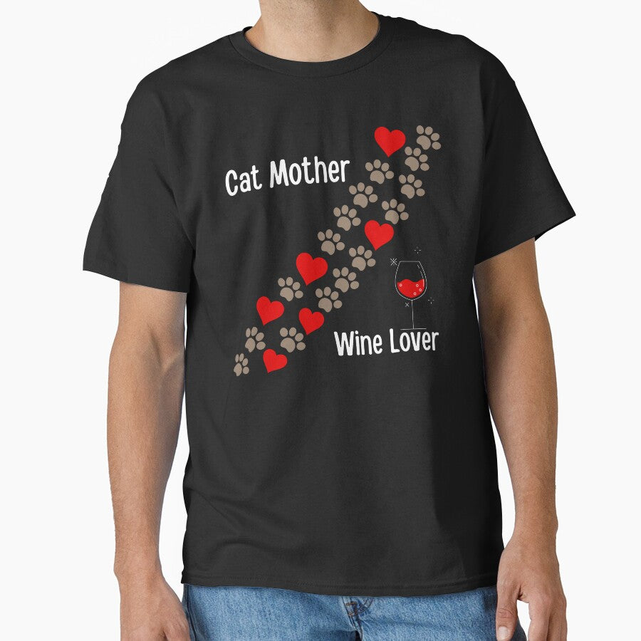 Cat Mother Wine Lover by SunfullyYours