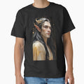 Elven King in Golden Crown, Three Quarter View by vyrlook