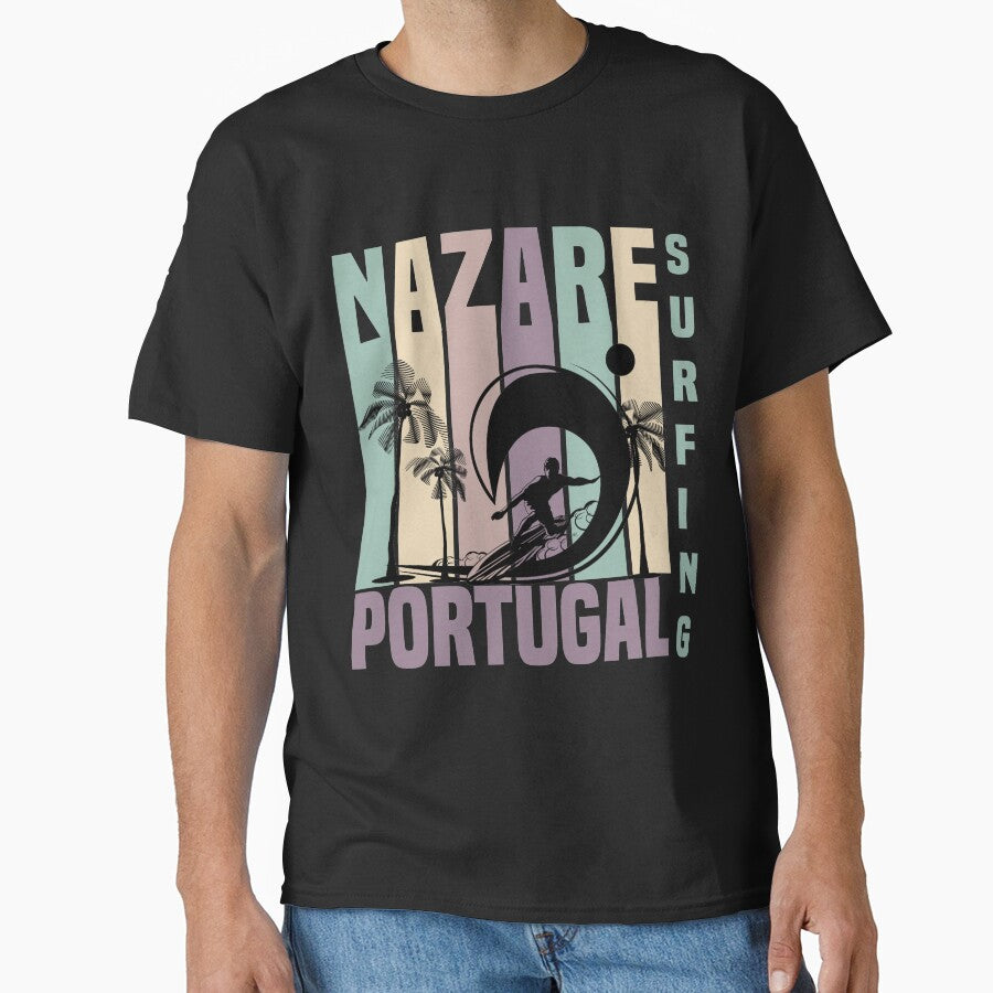 Nazare Surfing Surf Portugal Beach Gift - Surfing Is My Passion by medbdj