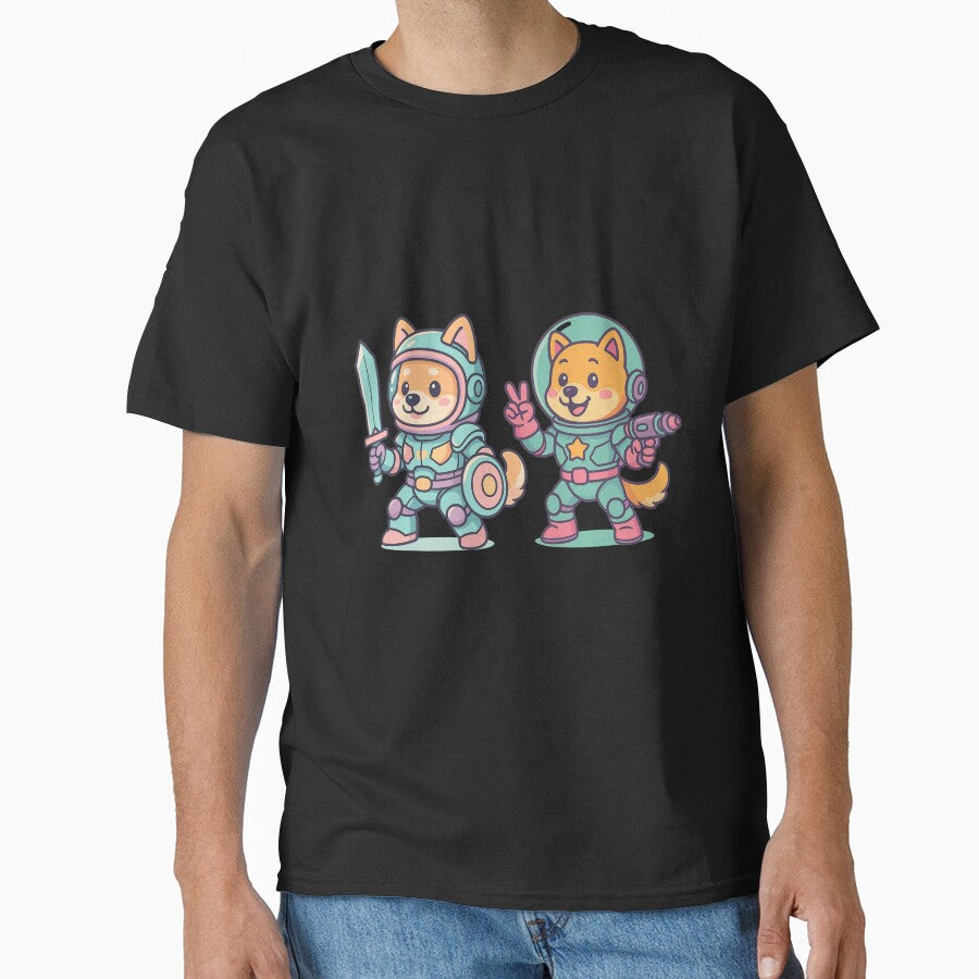 Duo Little Dog Warrior by Trendify-P