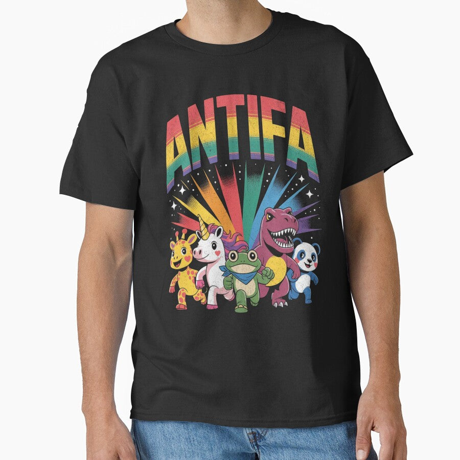 Cute Antifa Protest Anti ICE Anti Trumpf by zptees