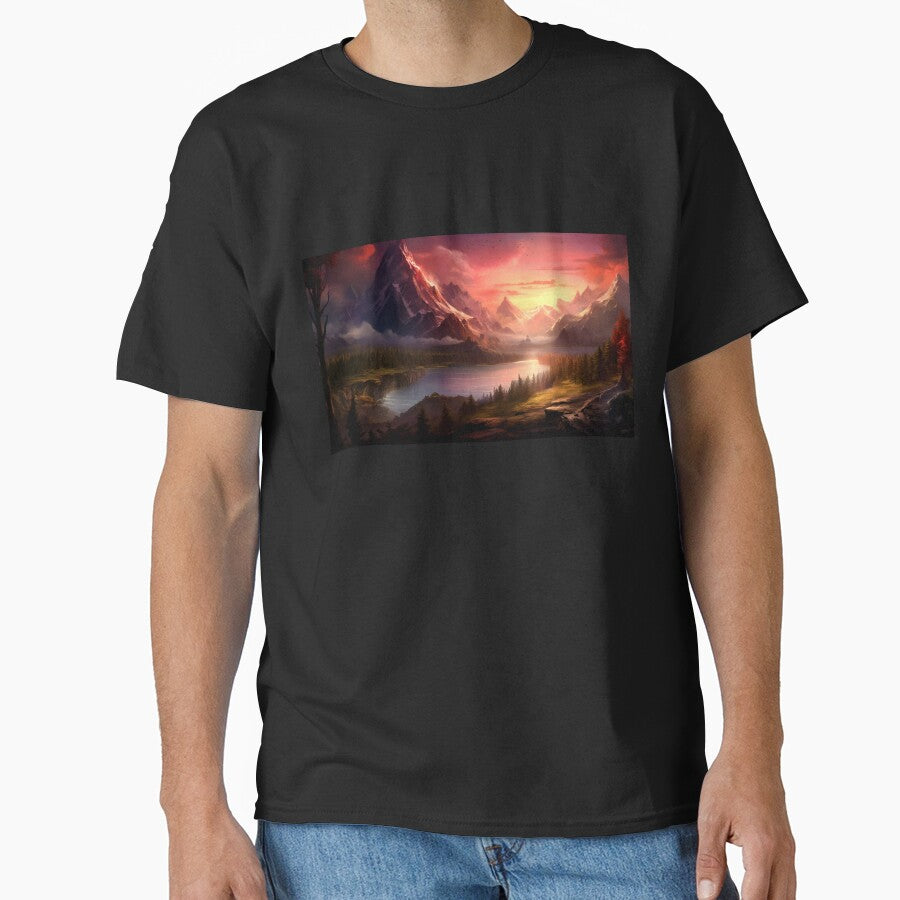 Fantasy Landscape - Ravens Flight Peak by Fantasy Masterpiece