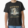 Retro Surfing, Vintage Galveston Beach Surfing Competition Design by OceanIconic