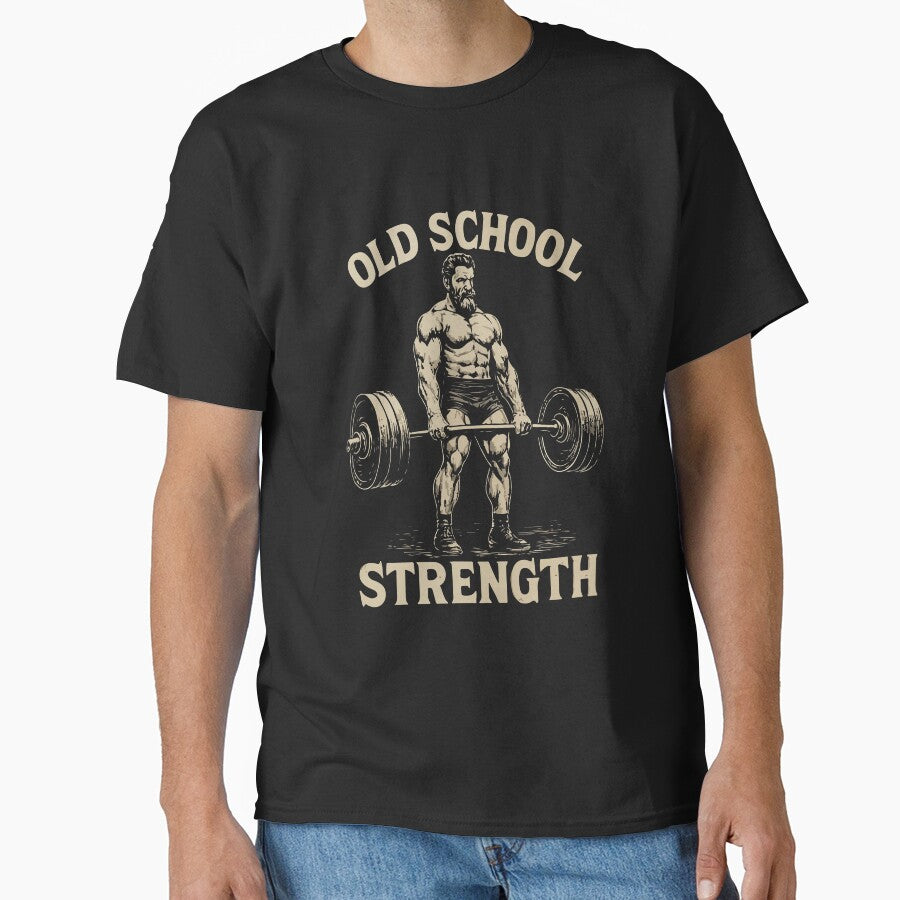 Old School Strength - Gym Workout Motivational by chantastical