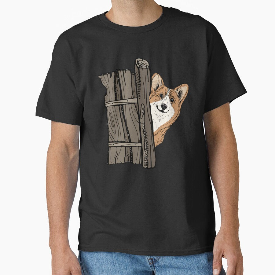 Corgi Dog Lover Gift Men Dog Owner Women Cute Corgi by DSWShirts