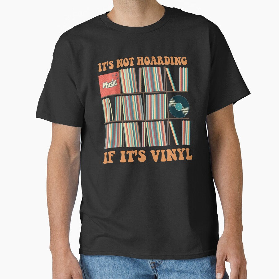 It's Not Hoarding If It's Vinyl Funny Groovy Vinyl Records Lover by alenaz