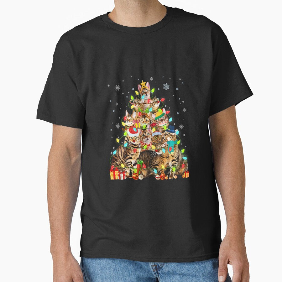 Cat Lover Funny Toyger Tree Christmas by gonzales6422