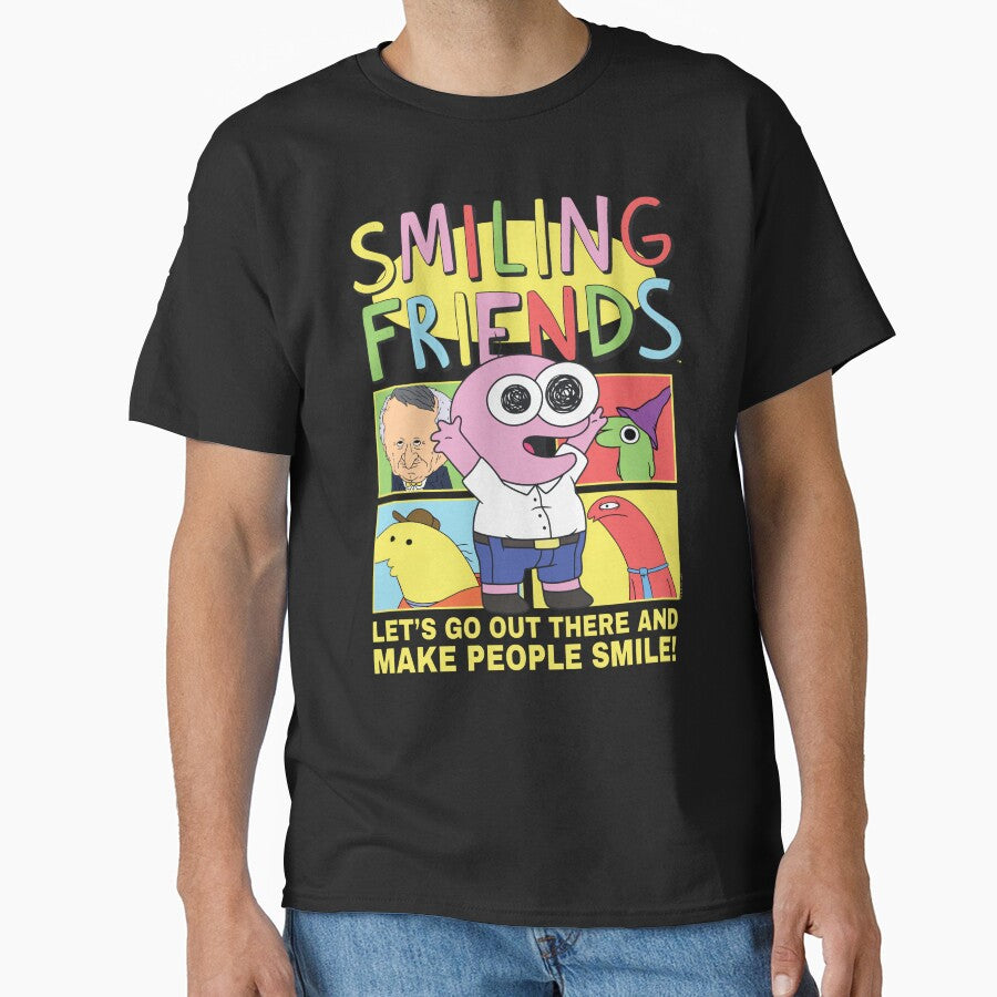 Smiling Friends Make People Smile Pim Funny Cartoon by BusanBlueCZ