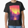 Minimalist Landscape Mountain Trees Prints: A Unique and Eye-catching Way to Elevate Your Home Decor by supeart