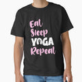 Eat Sleep Yoga Repeat Funny Yoga Lover Quote by ankarsdesign