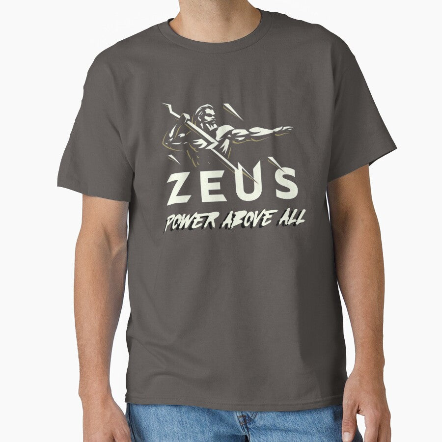 Zeus, power above all design and shirt fastweargear by FastWearGear