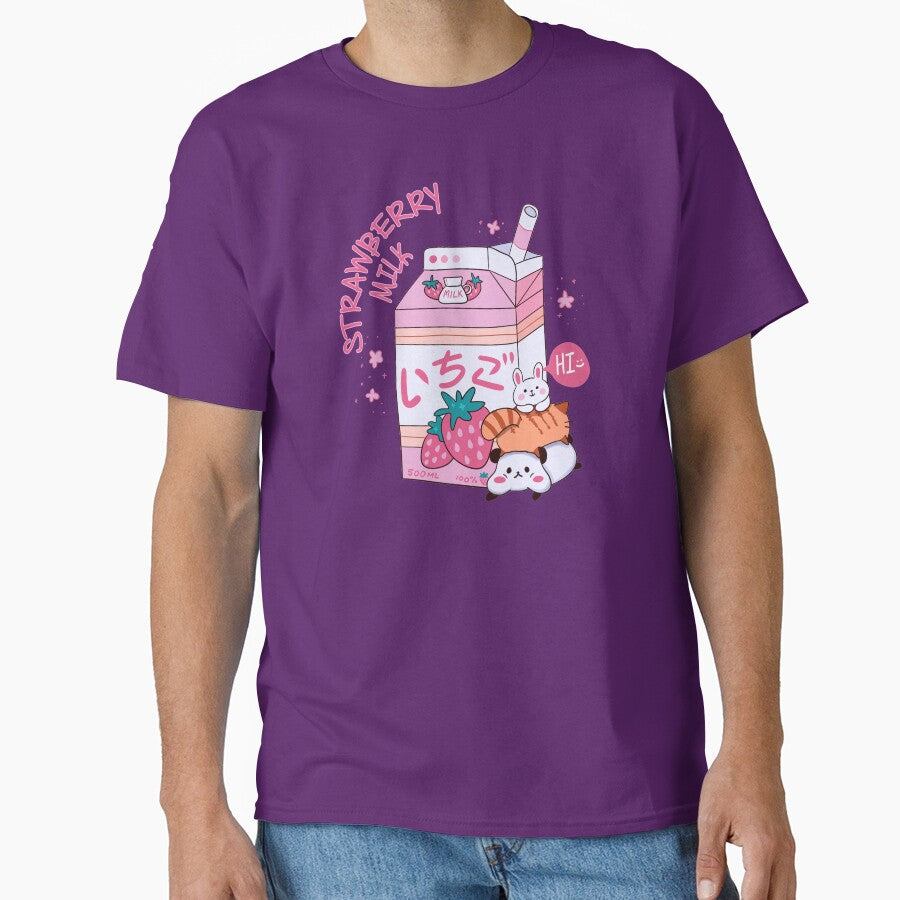 Kawaii strawberry milk cute Yumi kawaii Fairy kei by Kink Collective