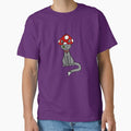 Cat with Mushroom Hat Mushroom Cat by lilpoltergeist
