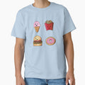Kawaii Fast Food, Turquoise by christinaashman
