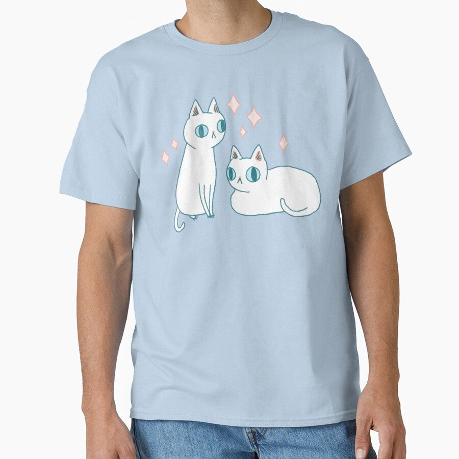 Two White Cats by SophieCorrigan