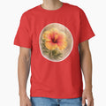 Tropical Hibiscus Bloom – Radiant Floral Portrait by TheJoyfulPen