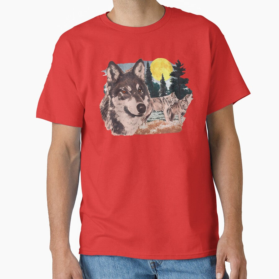 Napoleon Dynamite Movie - Retro Wolf Nature Scene by ourkid