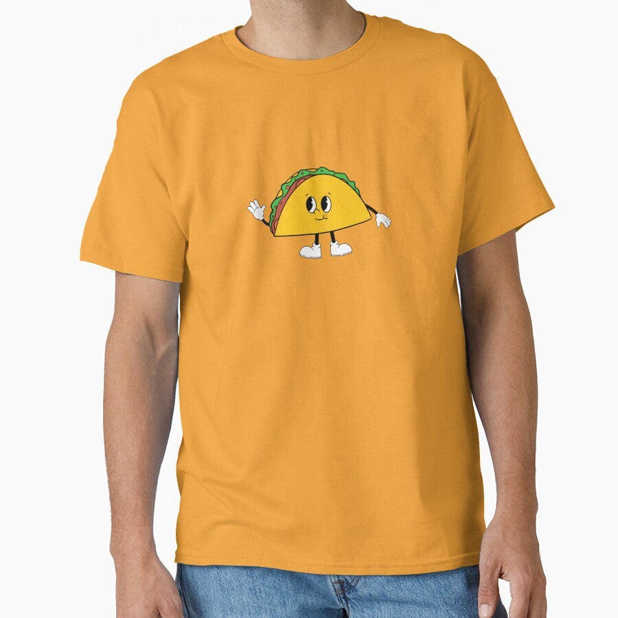 Smiling Taco Character by Elviqus Shop