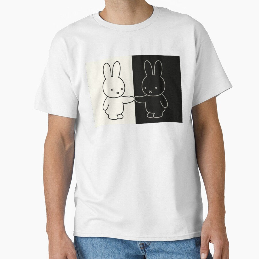 Black and White Miffy by Moss Studio