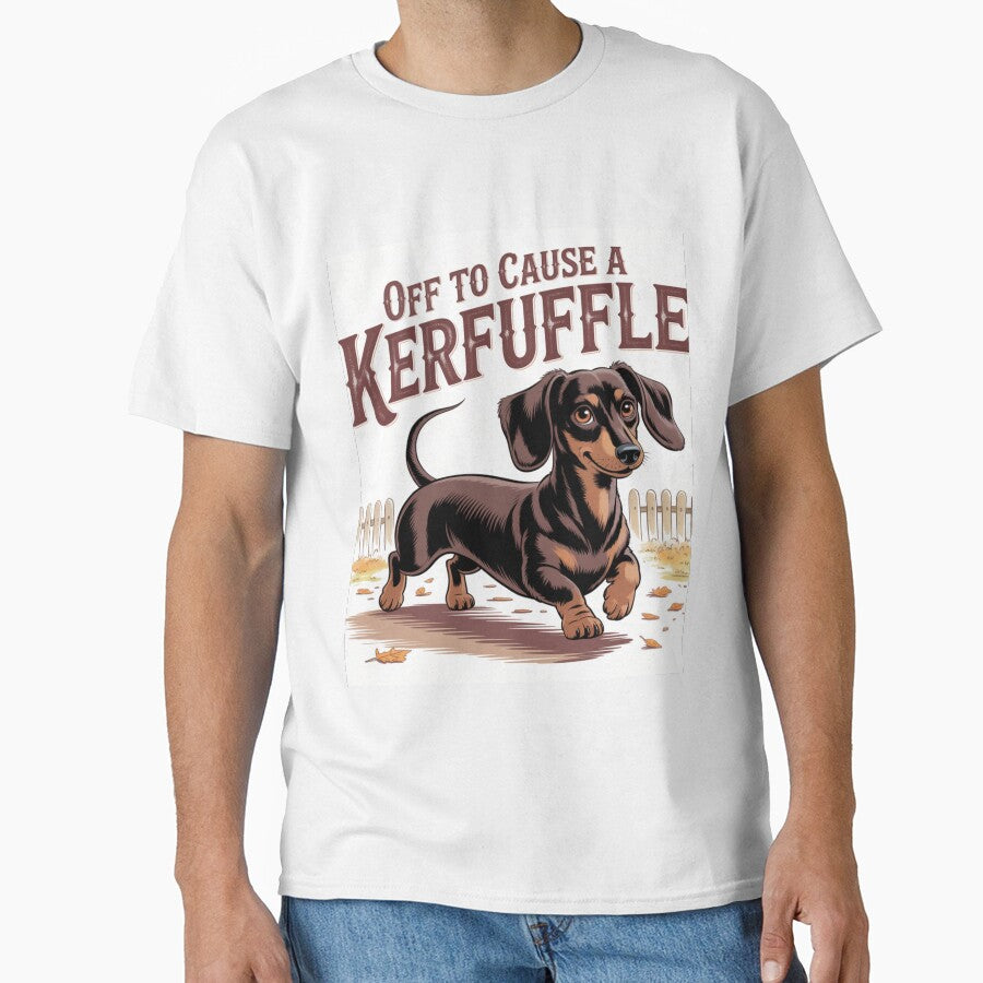 Off to Cause A Kerfluffle Dachshund by karolinao746