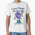 Purple Grape Retro Mascot by Chanaika4