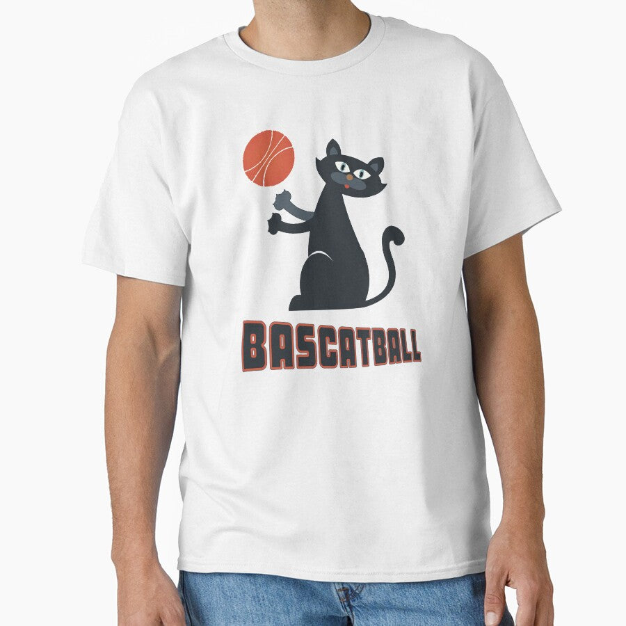 Funny Cat Baketball (BasCATball) by realmatdesign