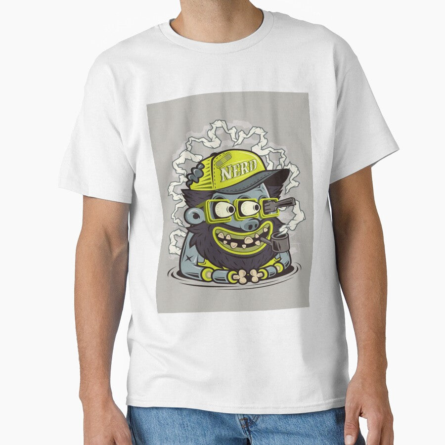 Captain Nerd by leen12 Art Designs Prints