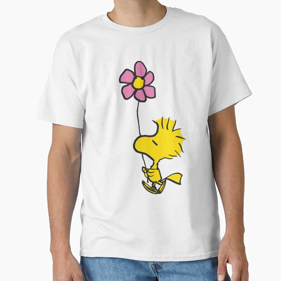 The image features Woodstock, a well-known character from the Peanuts comic strip. by Schulz Lightprint Studio