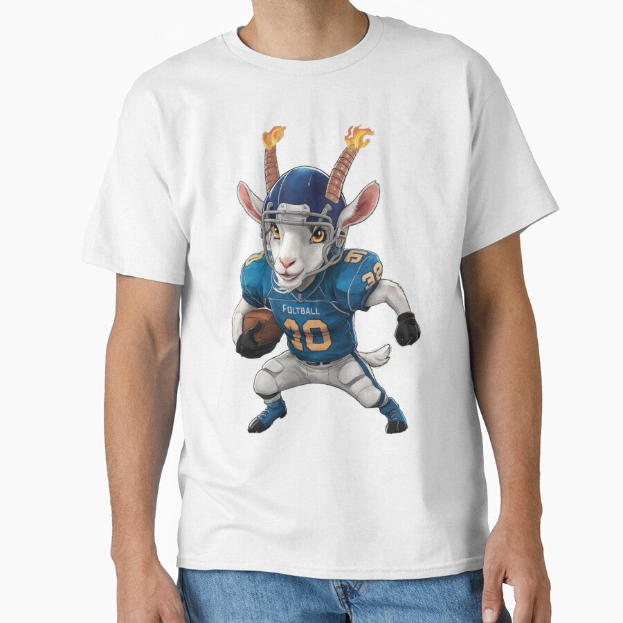 Football Fantasy Goat - Goat Design by Dirty-Designs