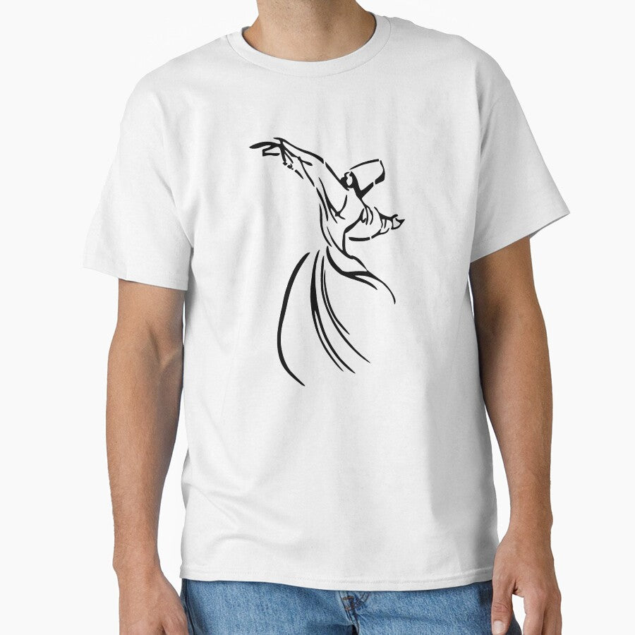 Whirling Dervish Art, Sufi mystic Art, Molana Dance by PersianGallary