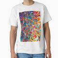 The vector art beautifully depicted and multi-colored flower, brusting with a kaleidoscope of hues by Best-Art-32