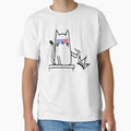 Cat No Kings in America Funny Political Cat Lady by ivotee