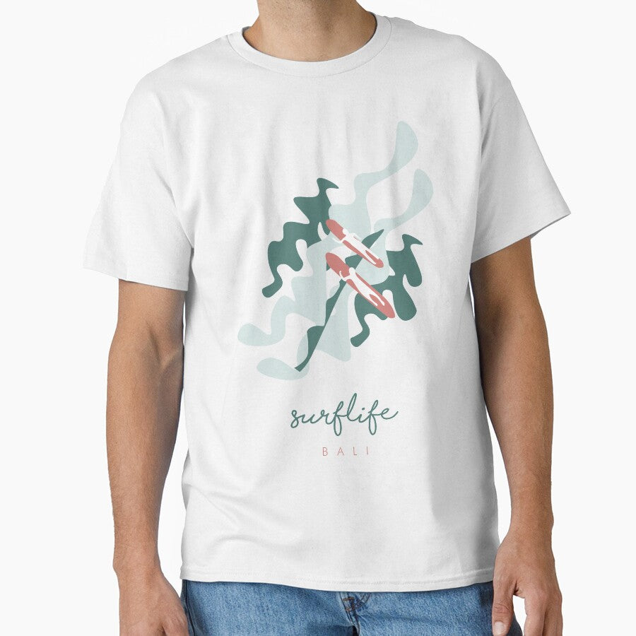 Bali - Surf Life - Minimalist Design - Surfing by Tropical Blood