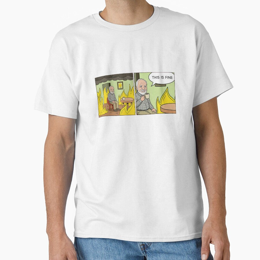 This is fine - Hide the Pain Harold Meme MashUp by PixelPunny