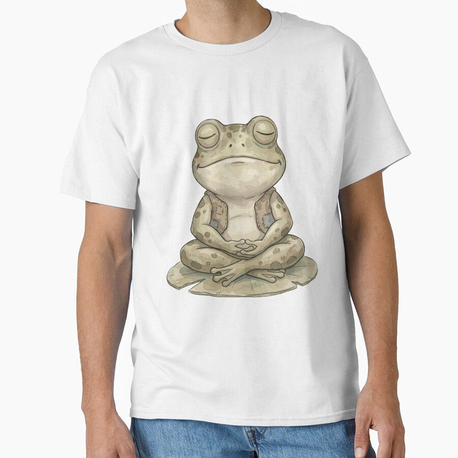 Cute Yoga: Lotus Pose Frog by bapupa