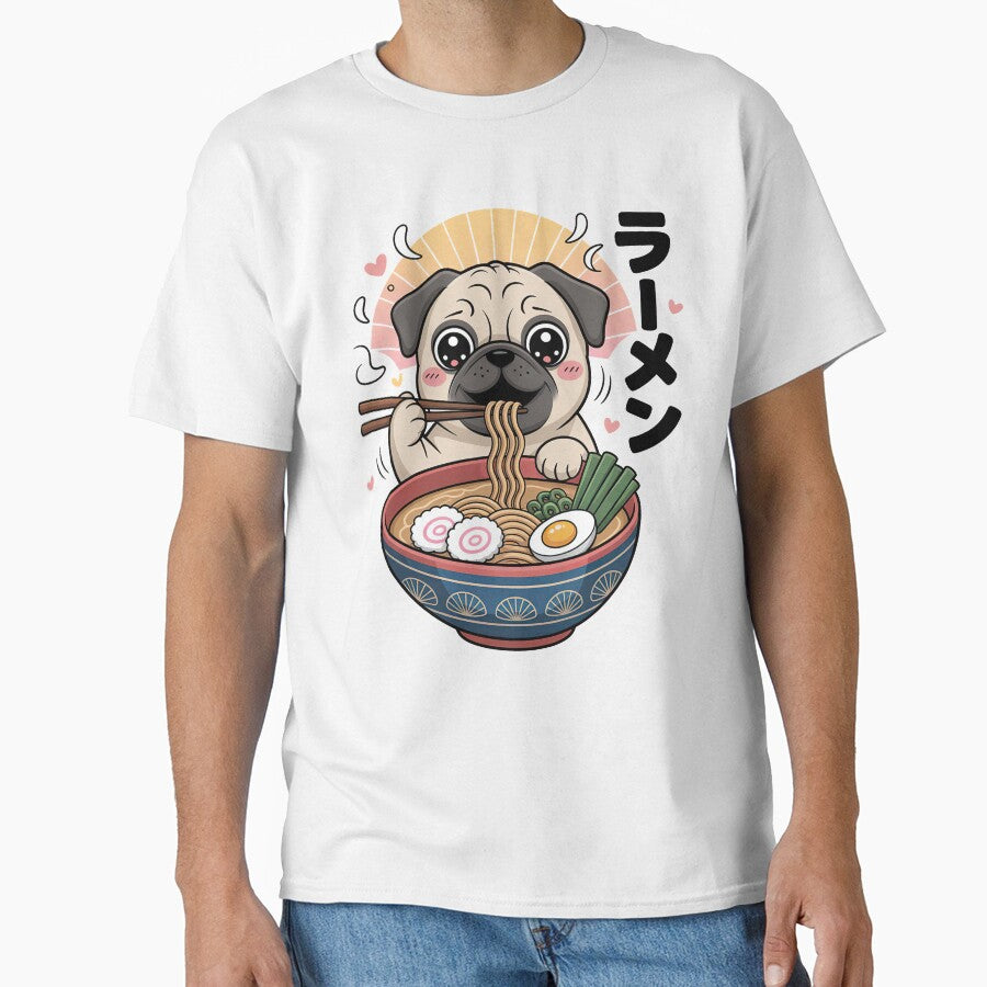 Cute Kawaii Pug, Kawaii Pug by graphic-genie