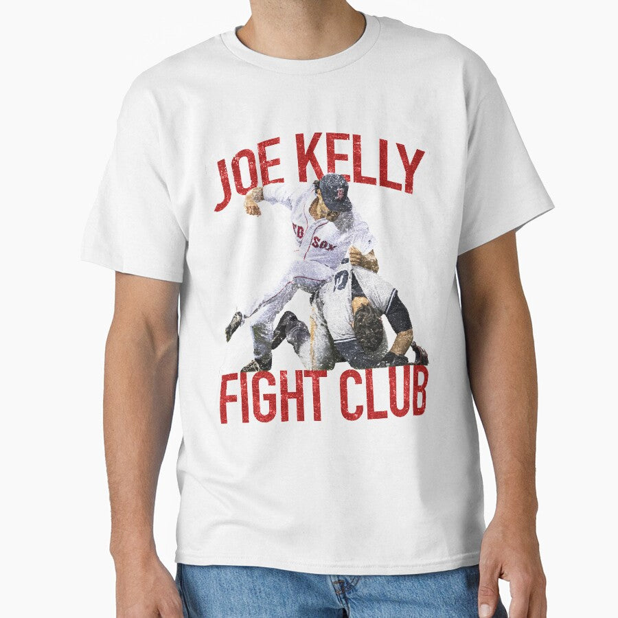 Vintage Joe Kelly Fight Boston Baseball Club Relaxed Fit by sophieashtynzh